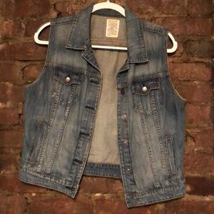 J. Crew Denim Vest